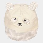 Kids' Off-white Nylon Cap, , small image number null