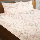 135 GSM White Microfiber Double Bedsheet, , small image number null