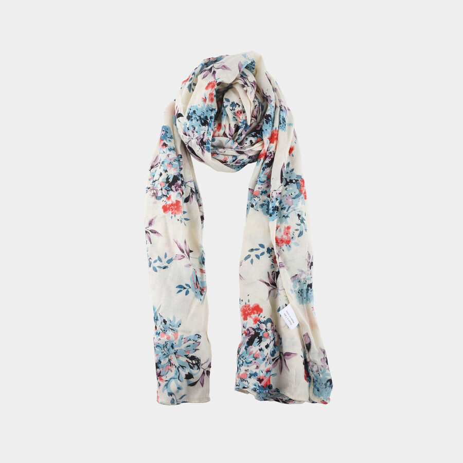 Women's Viscose Scarf, 50 cm X 1.8 m, , large image number null