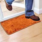 Anti-Skid Brown Polyester Door Mat, , small image number null