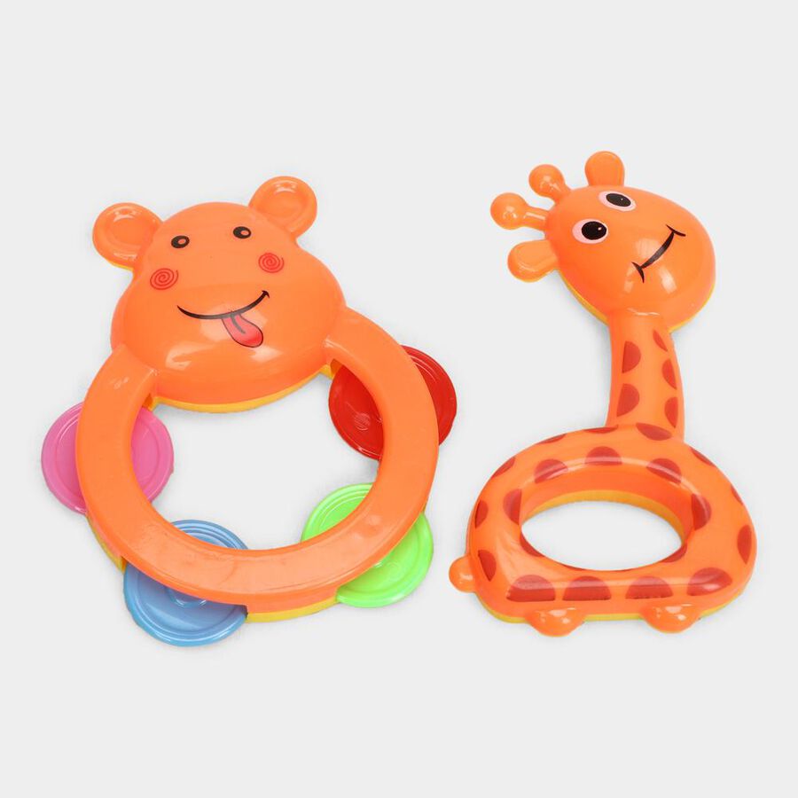 Baby Rattles, Set of 8(Colour/Design May Vary), , large image number null