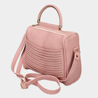 Women Plain Pink Sling Bag, , small image number null