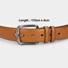 Men's Brown Pu Casual Belt, , small image number null