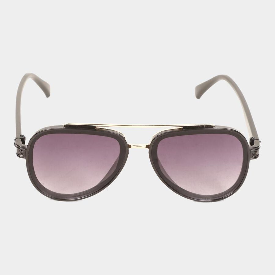 Men's Plastic Gradient Square Sunglasses, , large image number null