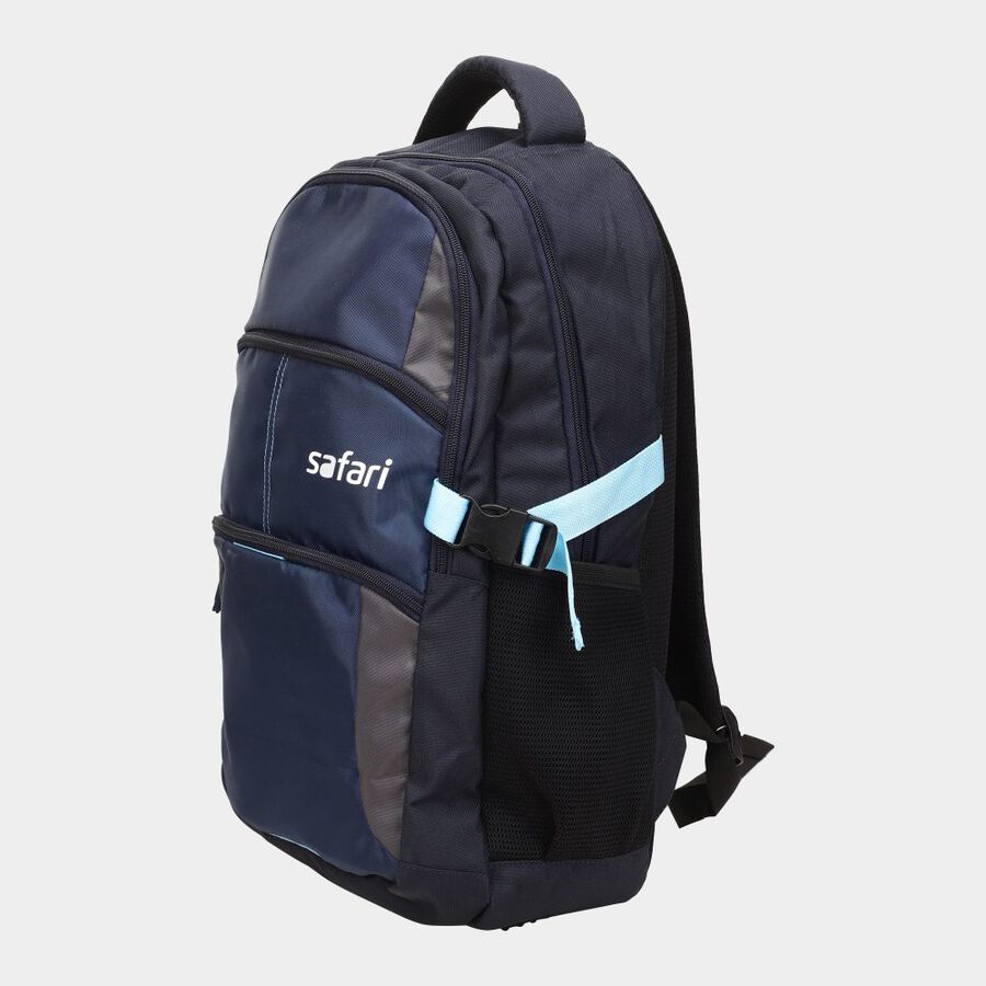 Blue Polyester Backpack,30L (Approx), , large image number null