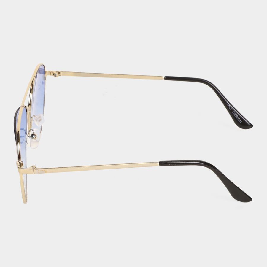 Women's Metal Gradient Square Sunglasses, , large image number null