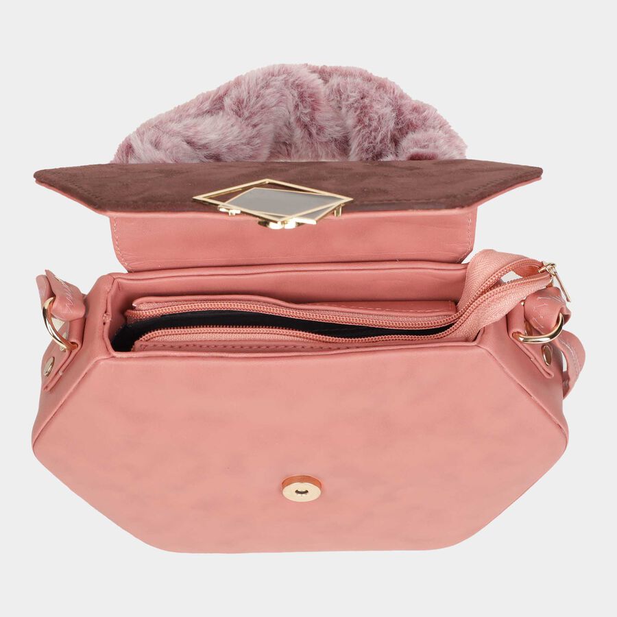 Women's Polyurethane Envelope/Zipper Handbag, , large image number null