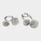 Grey Microfiber Tieback Rope, , small image number null