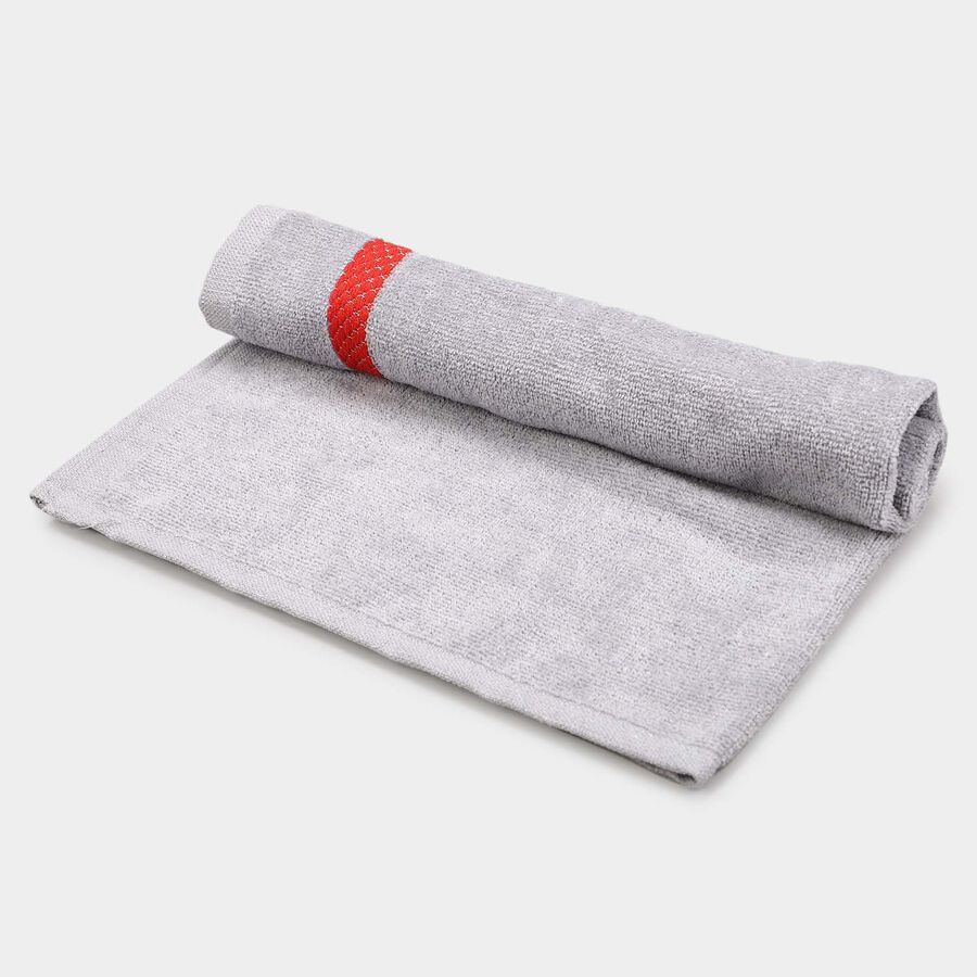 420 GSM Grey Cotton Hand Towel, , large image number null