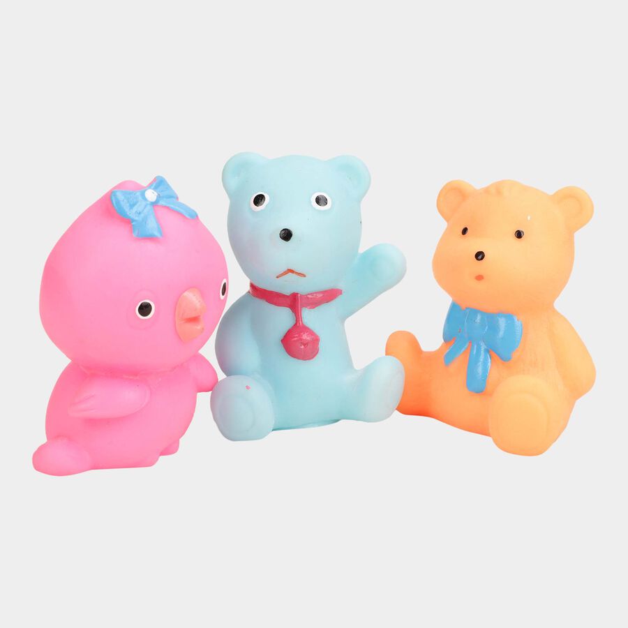 Baby Animal Squeeze Toys, Set of 3, , large image number null