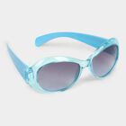 Kid's Plastic Clear Glass Round Sunglasses, , small image number null