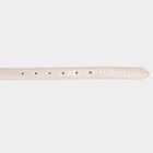 Women's Beige Polyurethane Belt, , small image number null