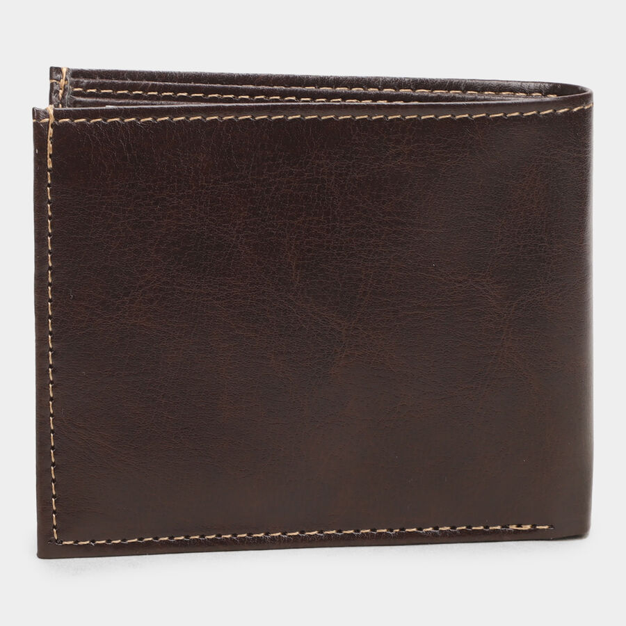 Men's Brown Polyurethane Wallet, , large image number null