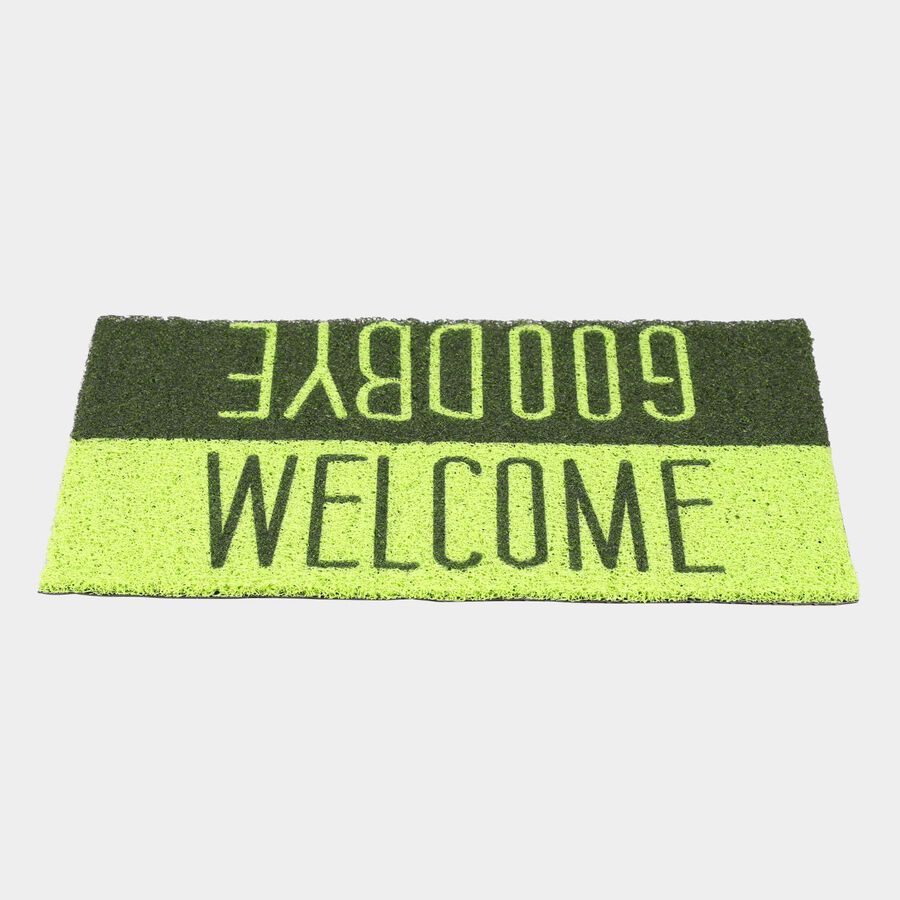 Anti-Skid Green Polypropylene Door Mat, , large image number null