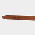 Men's Black Polyurethane Casual Belt, , small image number null