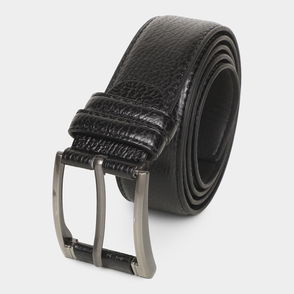 Black Tie                         Men's Tan Polyurethane Belt Black Tie                         Men's Tan Polyurethane Belt