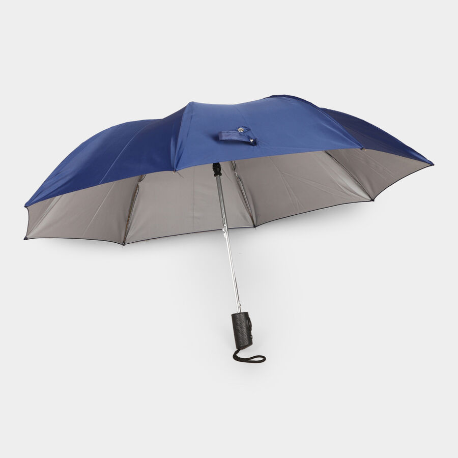 Navy Blue Nylon/Polyester Umbrella, , large image number null