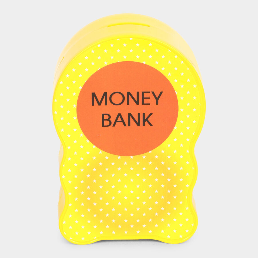 Kid's Multicolour Plastic Coin Bank, , large image number null