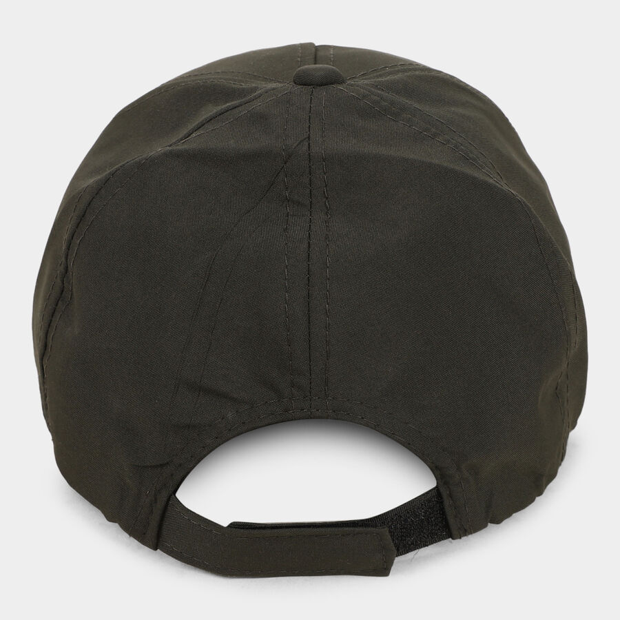 Black Men's Cotton Cap, , large image number null