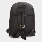 Women's Black Fabric Backpack, , small image number null