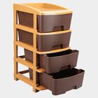 4-Tier Plastic Multi-Drawer Organizer, , small image number null