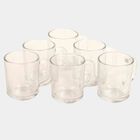 200 ml Glass Coffee Mug, Set of 6, , small image number null