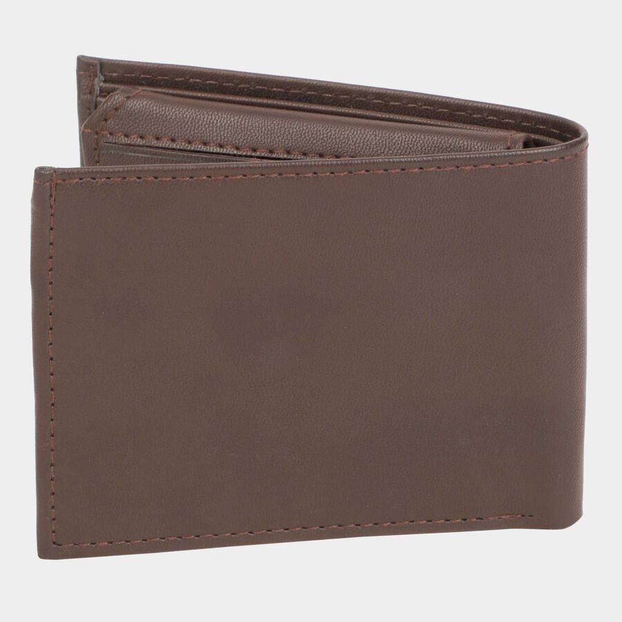 Men's Bi Fold Wallet, Polyurethane, , large image number null