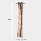 7ft. Brown Polyester Door Curtain, , small image number null