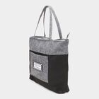 Women's Grey Fleece Tote Bag, , small image number null