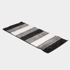 Grey Polyester Bedside Runner, , small image number null