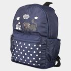 Women's Blue Polyurethane Backpack, , small image number null