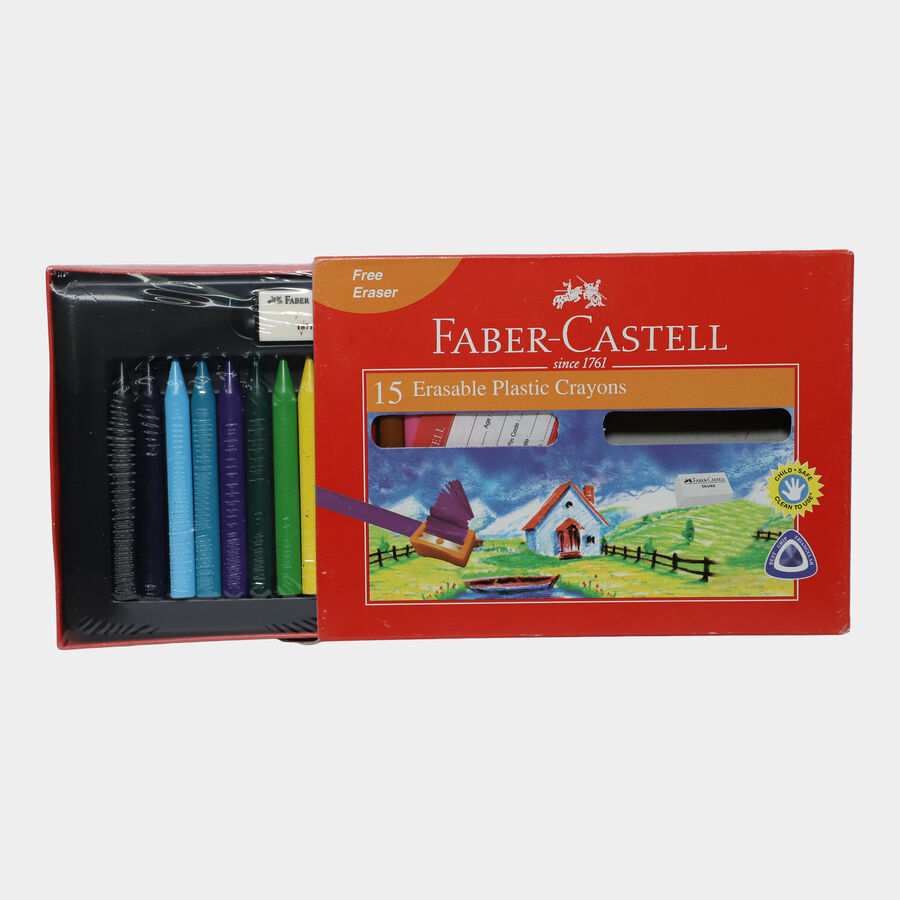 Wax Crayons 15 Shades, , large image number null