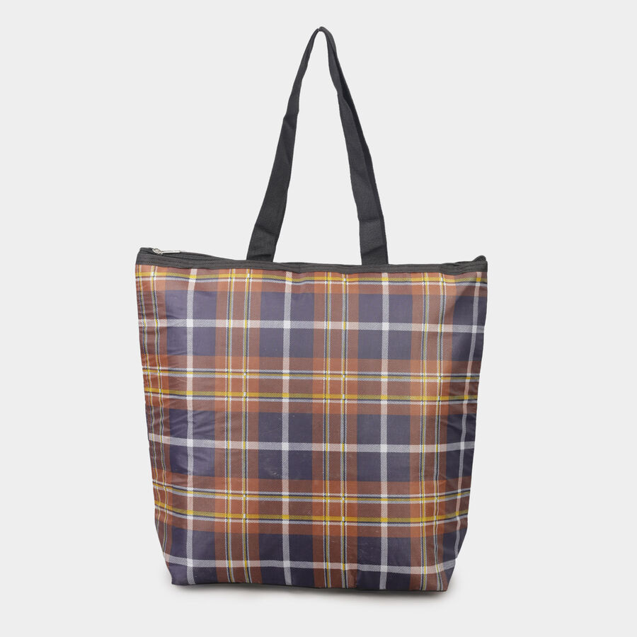 Women's Printed Microfiber Shopping Bag, Medium, , large image number null