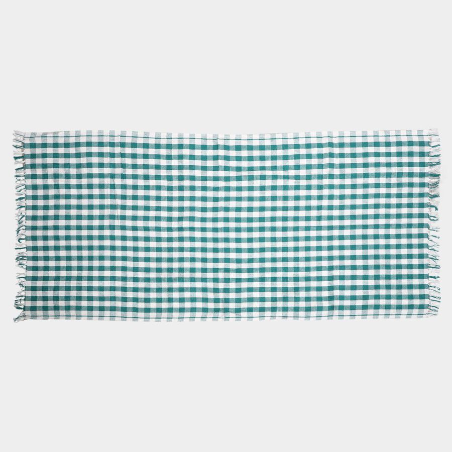 220 GSM Green Cotton Blend Bath Towel, , large