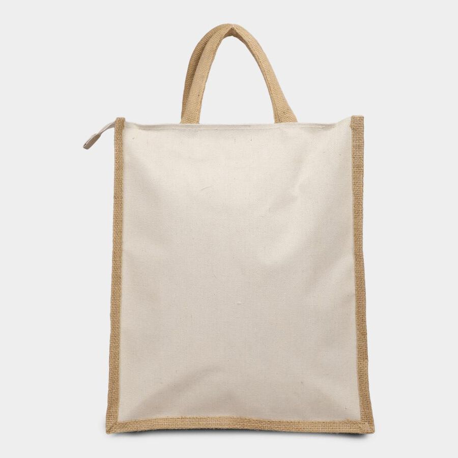 Beige Jute Bag, , large image number null