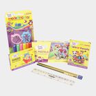 Wax Stationery Kit, Yellow, 20 cm X 10 cm X 5 cm, , small image number null
