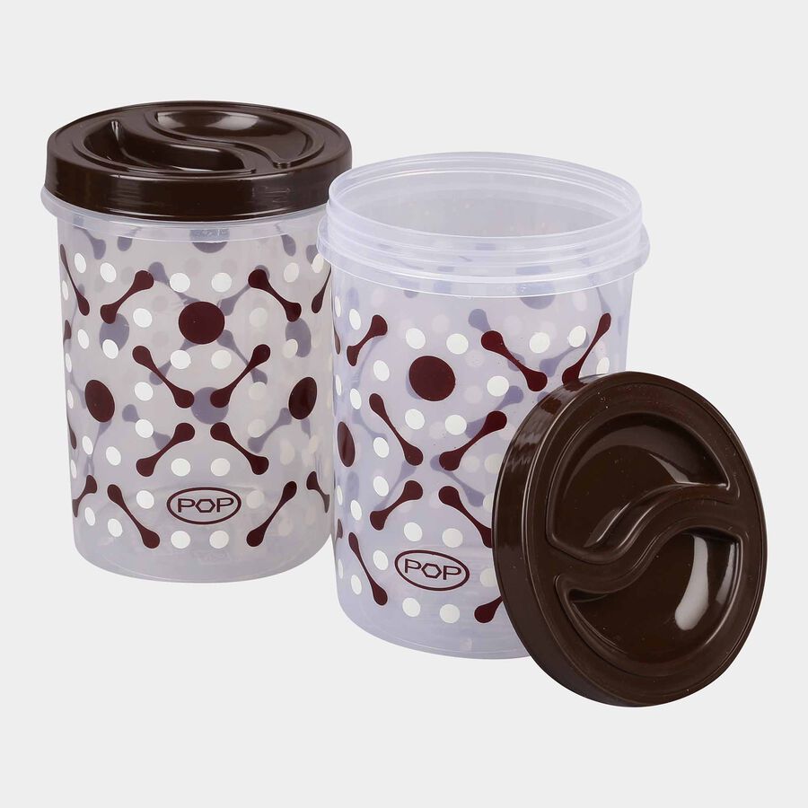 1L Plastic Container Set of 2, , large image number null