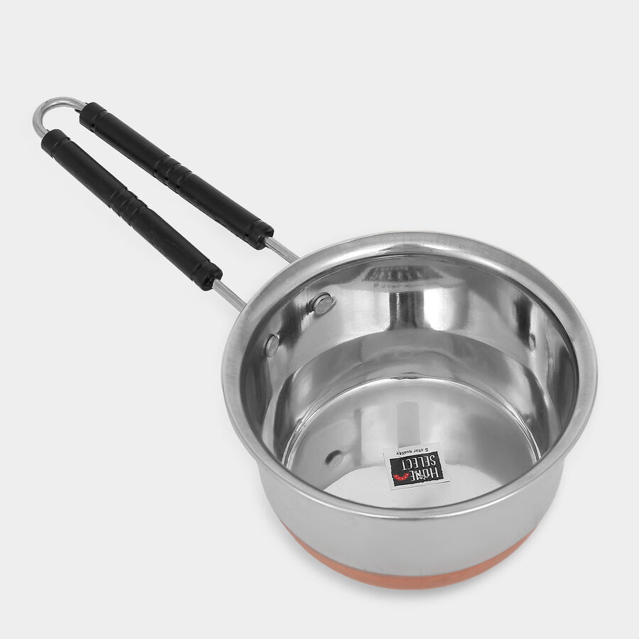 Stainless Steel Copper Bottom Sauce Pan - 17cm (1.4 L), , large image number null