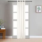 9ft. White Microfiber Long Door Curtain, , small image number null