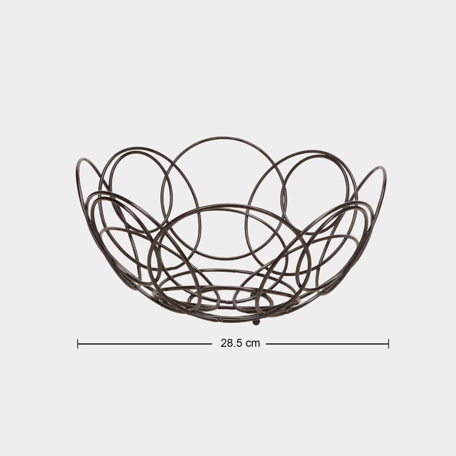 Metal Wire Basket, 28.5 cm Dia., , large image number null