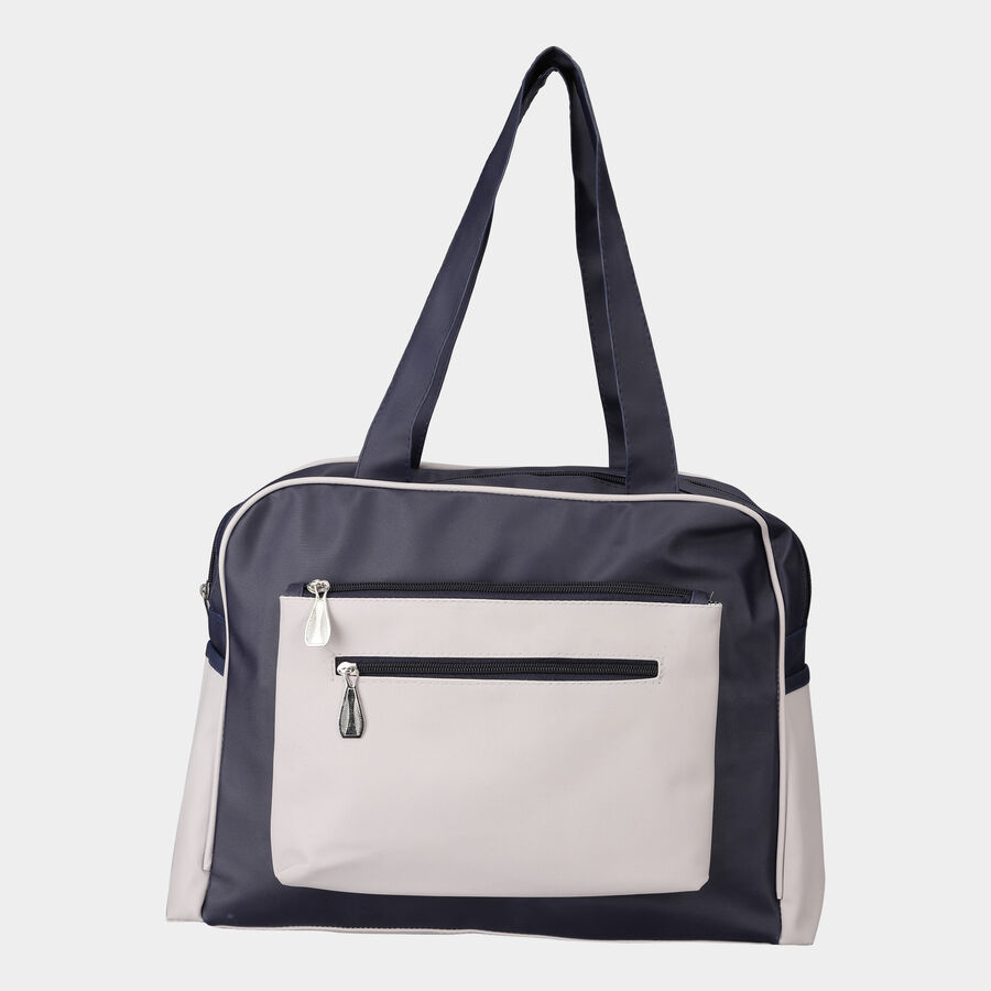 Women's Grey Polyurethane Tote Bag, , large image number null