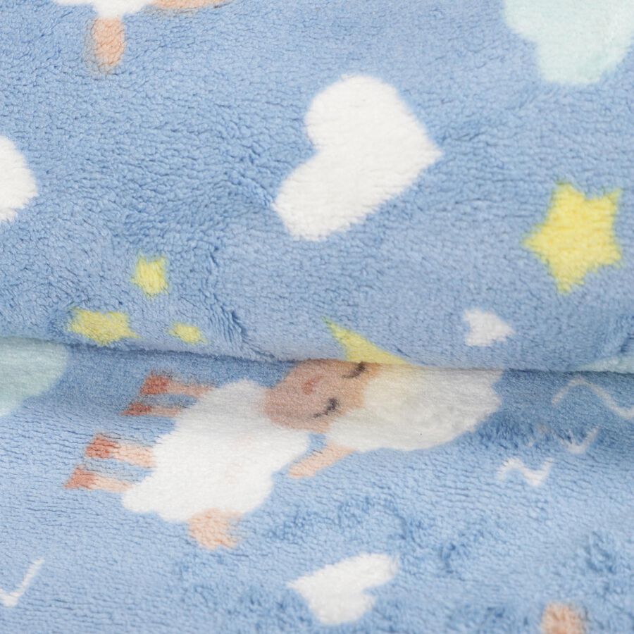 280 GSM Blue Microfiber Baby Towel, , large image number null