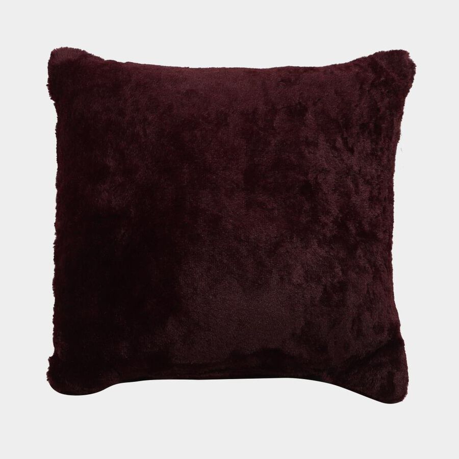 Wine Velvet Cushion, , large image number null