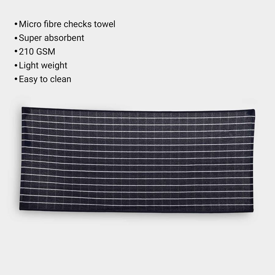 Microfiber Bath Towel, 210 GSM, 64 X 134 cm, , large image number null