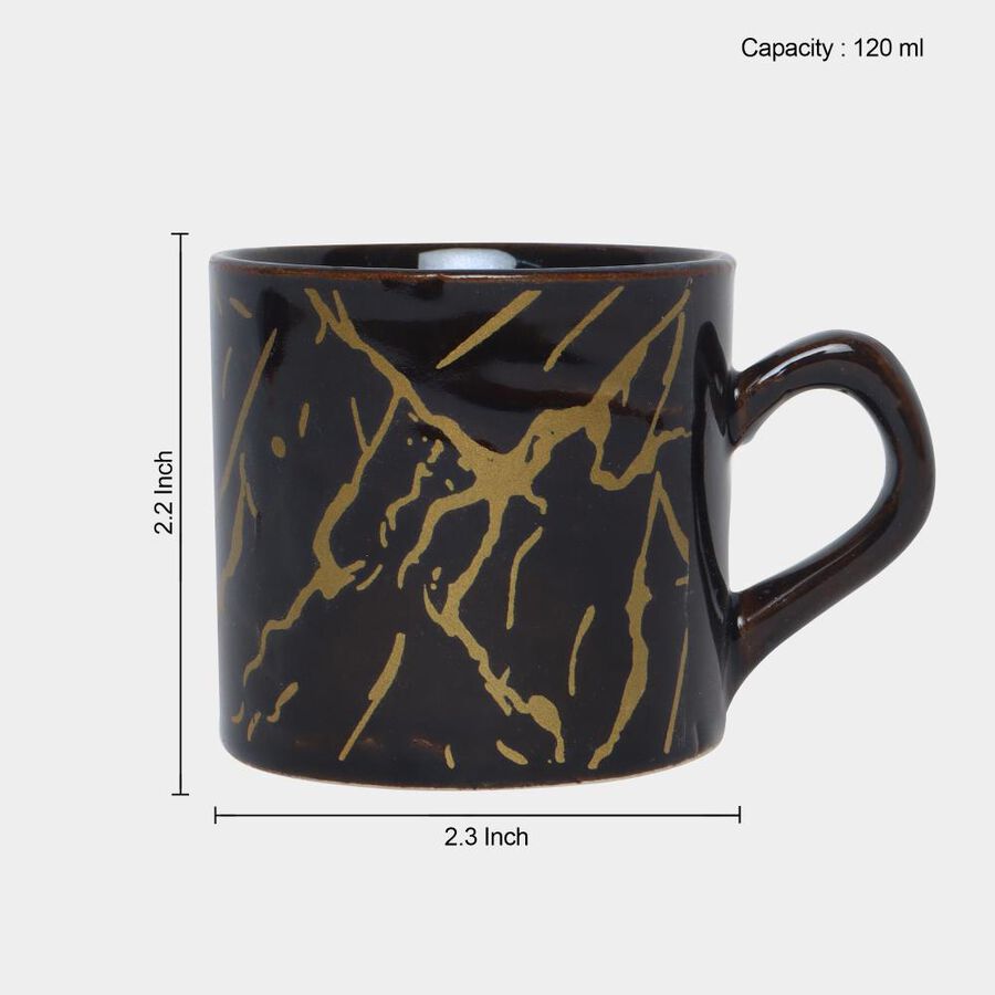 120 ml Stoneware Mug, Set of 6, , large image number null