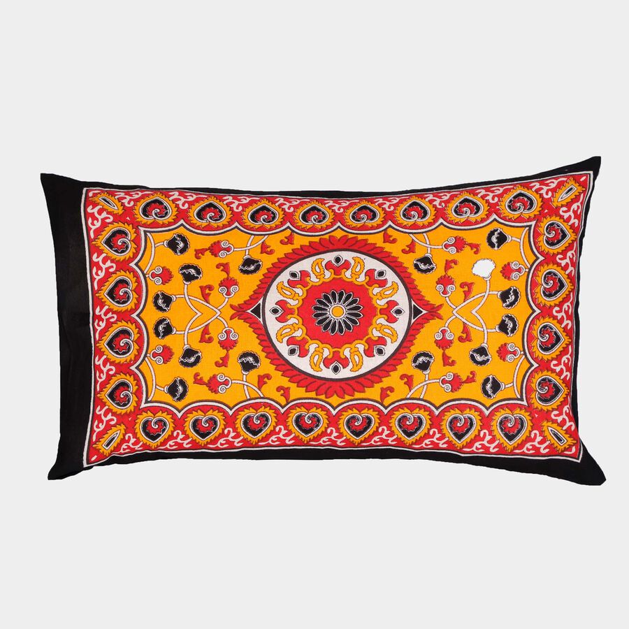 Red Cotton Pillow Cover, , large image number null