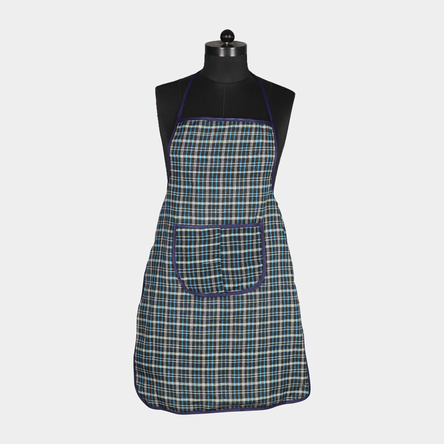 Brown Cotton Blend Apron, , large image number null