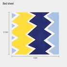 95 GSM Microfiber Double Bedsheet, , small image number null