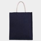 Dark Blue Canvas Lunch Bag, , small image number null