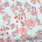 Women's Blue Viscose Scarf, , small image number null